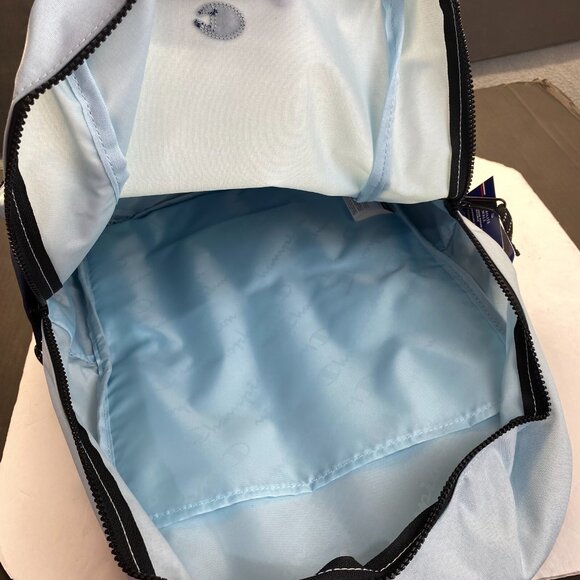 Champion 15” Backpack Navy Blue‎ cript Logo,Laptop Sleeve,Padded Straps New - Picture 12 of 16